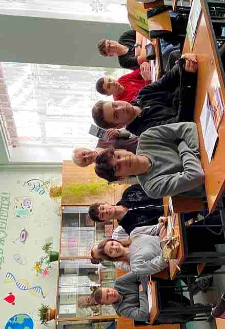 Тепла атмосфера спілкування зі школярами